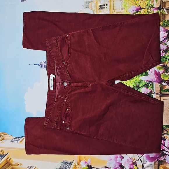 Isabel‎ Marant Etoile Maroon Pants Size 10 - Picture 3 of 7